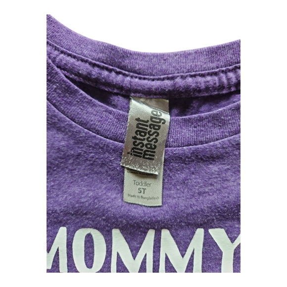 Instant Message Cute Graphic T-shirts Mama's Sidekick Set Of 3 Size 5T/6 - Picture 3 of 7